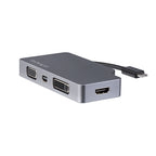 StarTech.com CDPVDHDMDPSG USB graphics adapter 3840 x 2160 pixels Gray