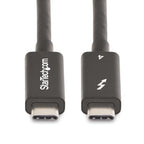 StarTech.com A40G2MB-TB4-CABLE Thunderbolt cable 78.7" (2 m) 40 Gbit/s Black