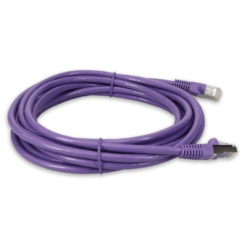 AddOn Networks ADD-15FCAT6S-PE-TAA networking cable Purple 181.1" (4.6 m) Cat6 S/UTP (STP)