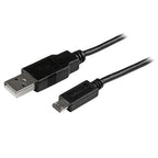 StarTech.com USBAUB3MBK USB cable USB 2.0 118.1" (3 m) USB A Micro-USB B 0.48 Gbit/s Black