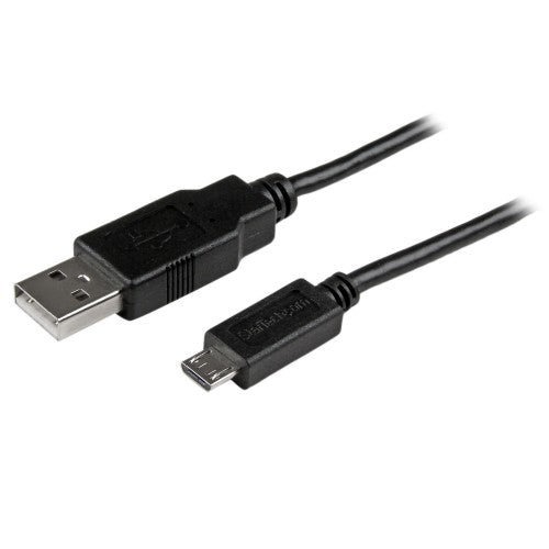 StarTech.com USBAUB3MBK USB cable USB 2.0 118.1" (3 m) USB A Micro-USB B 0.48 Gbit/s Black