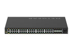 NETGEAR GSM4248PX Managed L2/L3/L4 Gigabit Ethernet (10/100/1000) Power over Ethernet (PoE) 1U Black