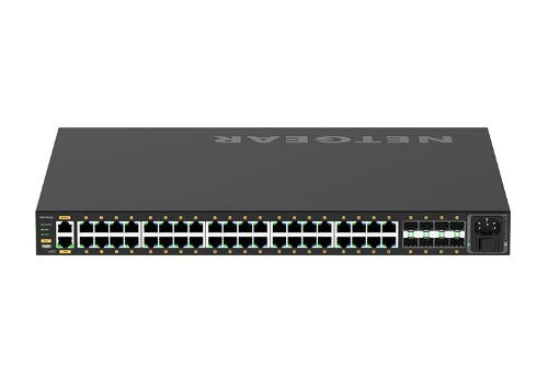 NETGEAR GSM4248PX Managed L2/L3/L4 Gigabit Ethernet (10/100/1000) Power over Ethernet (PoE) 1U Black