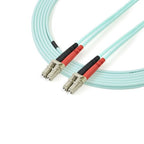 StarTech.com 450FBLCLC3 InfiniBand/fibre optic cable 118.1" (3 m) LC Aqua color