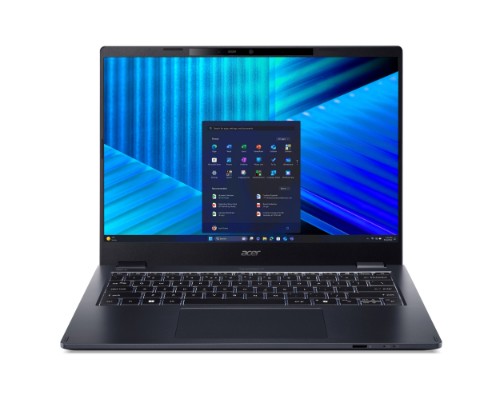 Acer TravelMate P4 TMP414-55-79LS Intel Core Ultra 7 225U Laptop 14" WUXGA 16 GB DDR5-SDRAM 1 TB SSD Wi-Fi 7 (802.11be) Windows 11 Pro Blue
