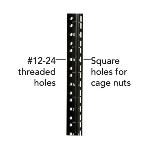 Tripp Lite SRW9UG rack cabinet 9U Wall mounted rack Black