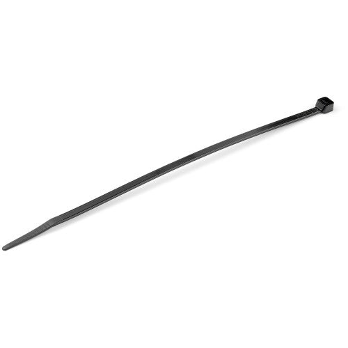 StarTech.com CBMZT8B cable tie Releasable cable tie Nylon, Plastic Black 100 pc(s)