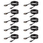 StarTech.com HDMIDVIMM610PK video cable adapter 70.9" (1.8 m) HDMI Type A (Standard) DVI-D Black