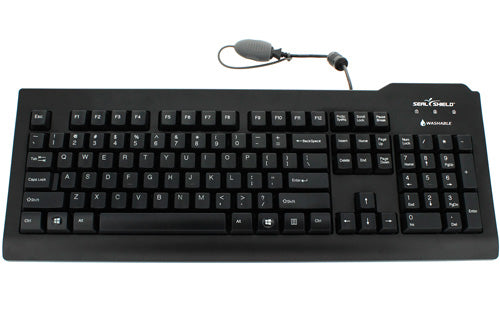 Seal Shield SSKSV208UK keyboard Universal USB QWERTY UK English Black