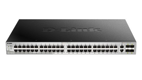D-Link DGS-3130-54TS Managed L3 Gigabit Ethernet (10/100/1000) Black, Gray