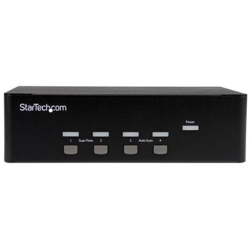 StarTech.com SV431DVGAU2A KVM switch Black