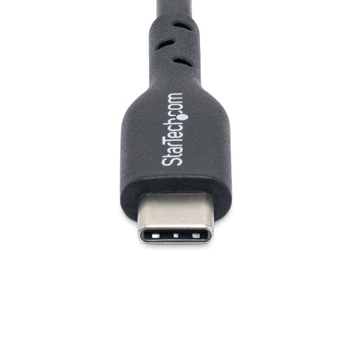 StarTech.com USB2CC10FBKE USB cable USB 2.0 118.1" (3 m) USB C 0.48 Gbit/s 60 W Black