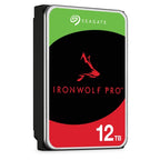 Seagate IronWolf Pro 12TB internal hard drive 7200 RPM 256 MB 3.5" Serial ATA III