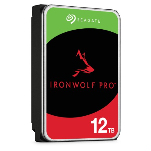 Seagate IronWolf Pro 12TB internal hard drive 7200 RPM 256 MB 3.5" Serial ATA III
