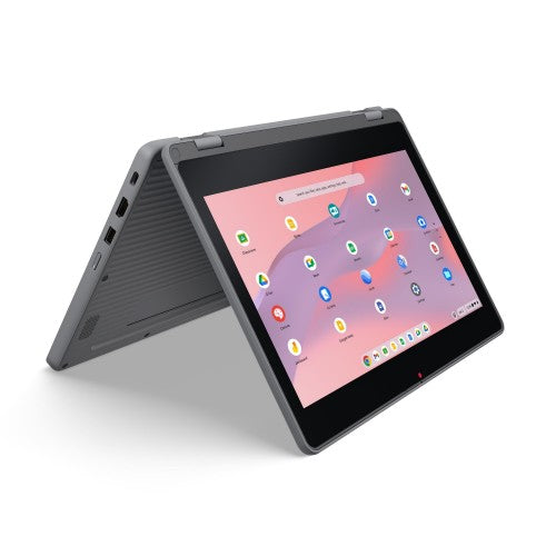Lenovo Chrome 500e 2in1 G5 M89 MediaTek Kompanio 540 Chromebook 12.2" Touchscreen WUXGA 8 GB 64 GB UFS Wi-Fi 6E (802.11ax) ChromeOS Gray