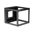 StarTech.com RK819WALLOH rack cabinet 8U Wall mounted rack Black