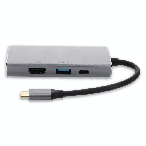 AddOn Networks USBC2C31H4U3VAL-AA notebook dock/port replicator USB 3.2 Gen 1 (3.1 Gen 1) Type-C Gray