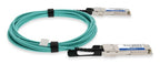 AddOn Networks ADD-QCIQIN-AOC6M InfiniBand/fibre optic cable 236.2" (6 m) QSFP+ AOC Aqua color, Stainless steel
