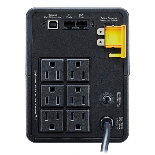 APC BVK950M2 uninterruptible power supply (UPS) 0.95 kVA 480 W 6 AC outlet(s)