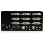 StarTech.com SV231TDVIUA KVM switch Black