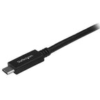StarTech.com USB31CC50CM USB cable USB 3.2 Gen 2 (3.1 Gen 2) 19.7" (0.5 m) USB C 10 Gbit/s 60 W Black