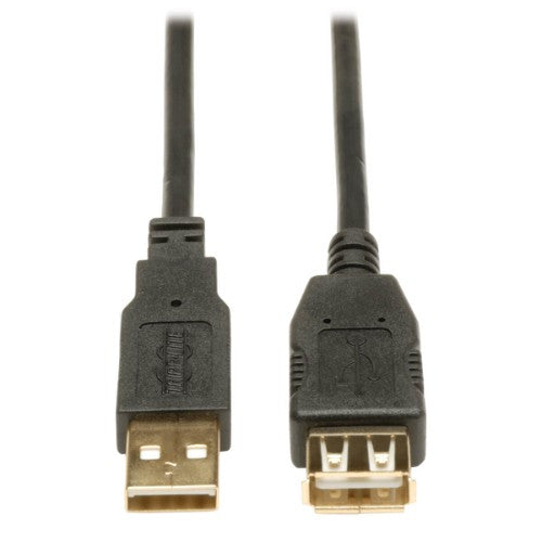 Tripp Lite U024-016 USB cable USB 2.0 191.7" (4.87 m) USB A 0.48 Gbit/s Black