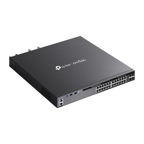 TP-Link Omada SG6428XHP network switch Managed L3 Gigabit Ethernet (10/100/1000) Power over Ethernet (PoE) 1U Black