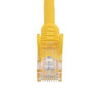 StarTech.com 15 ft Yellow Snagless Category 5e (350 MHz) UTP Patch Cable networking cable 179.9" (4.57 m)