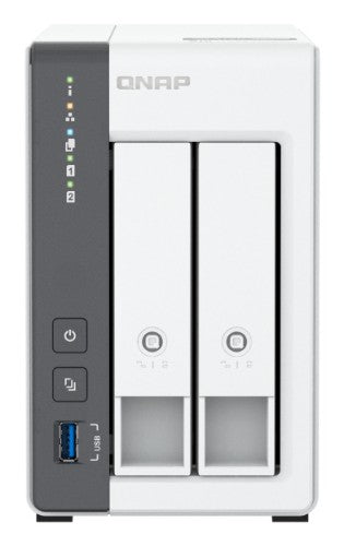 QNAP TS-216G-US NAS/storage server Tower Cortex-A Cortex-A55 4 GB White