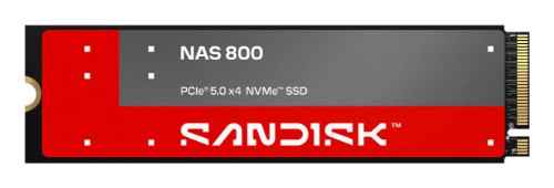 SanDisk NAS 800 3.84 TB M.2 PCI Express 5.0 NVMe 3D TLC NAND