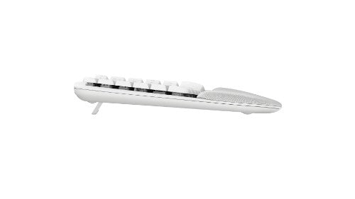 Logitech Wave Keys keyboard Universal RF Wireless + Bluetooth QWERTY English White