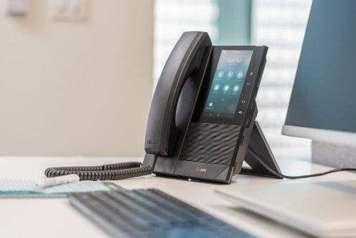 HP Poly CCX 505 Business Media Phone for Microsoft Teams and PoE-enabled GSA/TAA