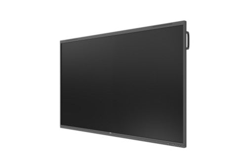 LG 75TR3PN-B signage display Interactive flat panel 75" LCD Wi-Fi 400 cd/m² 4K Ultra HD Black Touchscreen Built-in processor Android 16/7