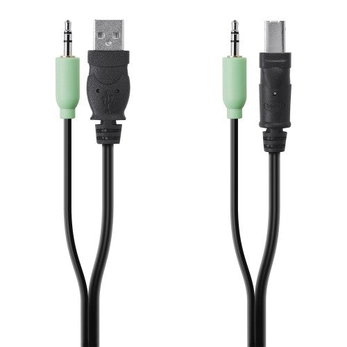 Belkin F1D9022B06T KVM cable Black 71.7" (1.82 m)