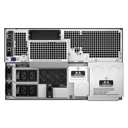 APC SRT8KRMXLT-IEC uninterruptible power supply (UPS) Double-conversion (Online) 8 kVA 8000 W 14 AC outlet(s)