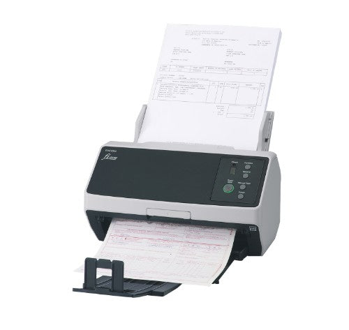 Ricoh FI-8150 ADF + Manual feed scanner 600 x 600 DPI A4 Black, Gray