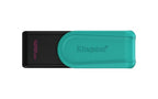 Kingston Technology DataTraveler 128GB Portable USB 3.2 Gen 1 Exodia S (Black/Turquoise)