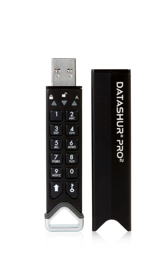 iStorage datAshur PRO2 USB flash drive 4 GB USB Type-A 3.2 Gen 1 (3.1 Gen 1) Black
