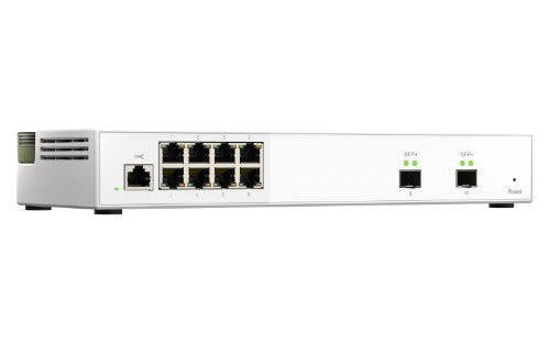 QNAP QSW-M2108-2S network switch Managed L2 2.5G Ethernet (100/1000/2500) Gray