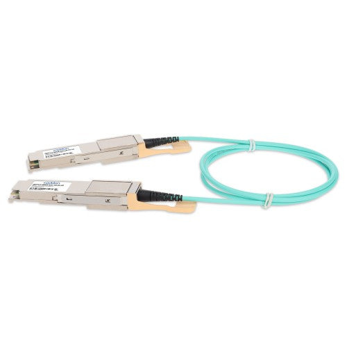 AddOn Networks QSFP112-400GB-AOC-1M-NV-AO InfiniBand/fibre optic cable 39.4" (1 m) Aqua color