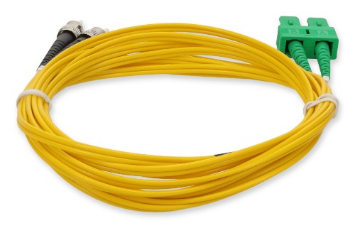 AddOn Networks ADD-ASC-ST-10M9SMF InfiniBand/fibre optic cable 393.7" (10 m) SMF Black, Green, Yellow