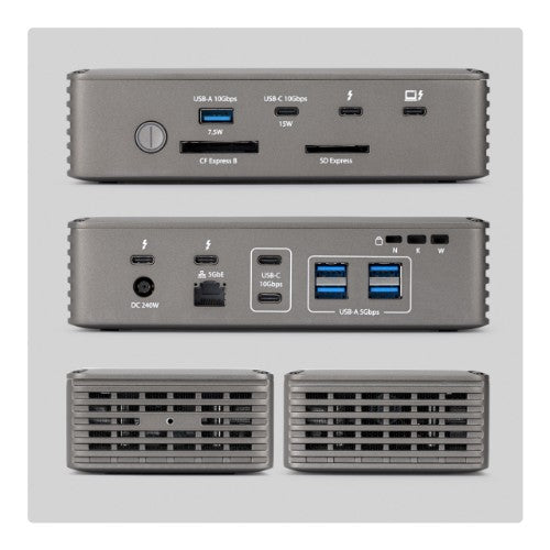 StarTech.com 183N-TB5USB4DOCK laptop dock/port replicator Wired Thunderbolt 5 Gray