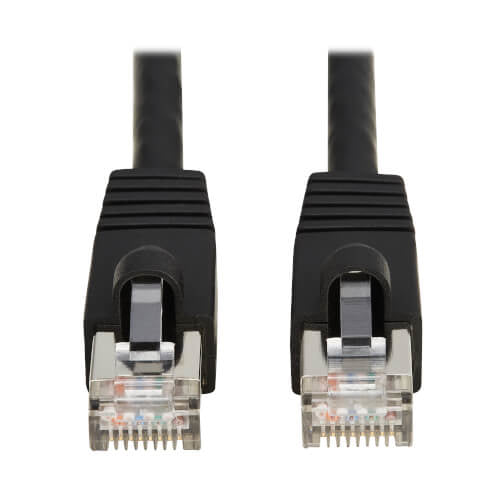 Tripp Lite N272-F02-BK networking cable Black 23.6" (0.6 m) Cat8 S/FTP (S-STP)