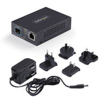 StarTech.com MCM10G6SSFP network media converter 10000 Mbit/s Multi-mode, Single-mode Black