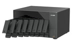 QNAP TL-D810TC4-US disk array 0 TB Desktop Black