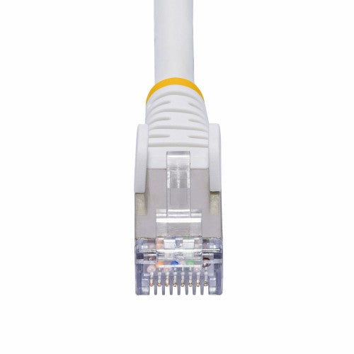 StarTech.com NLWH-20F-CAT8-PATCH networking cable White 240.2" (6.1 m) S/FTP (S-STP)