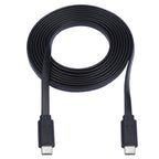 Tripp Lite U040-006-C-FL USB cable USB 2.0 72" (1.83 m) USB C Black