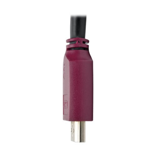 Tripp Lite P569-003-CERT HDMI cable 35.4" (0.9 m) HDMI Type A (Standard) Black, Burgundy