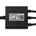 StarTech.com DPMDPHD2HD video cable adapter 78.7" (2 m) DisplayPort + Mini DisplayPort + HDMI HDMI + USB Black