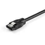 StarTech.com SATRD30CM SATA cable 11.8" (0.3 m) SATA 7-pin Black